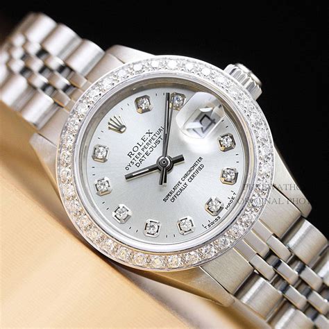 diamond rolex ladies|ladies diamond Rolex watch sale.